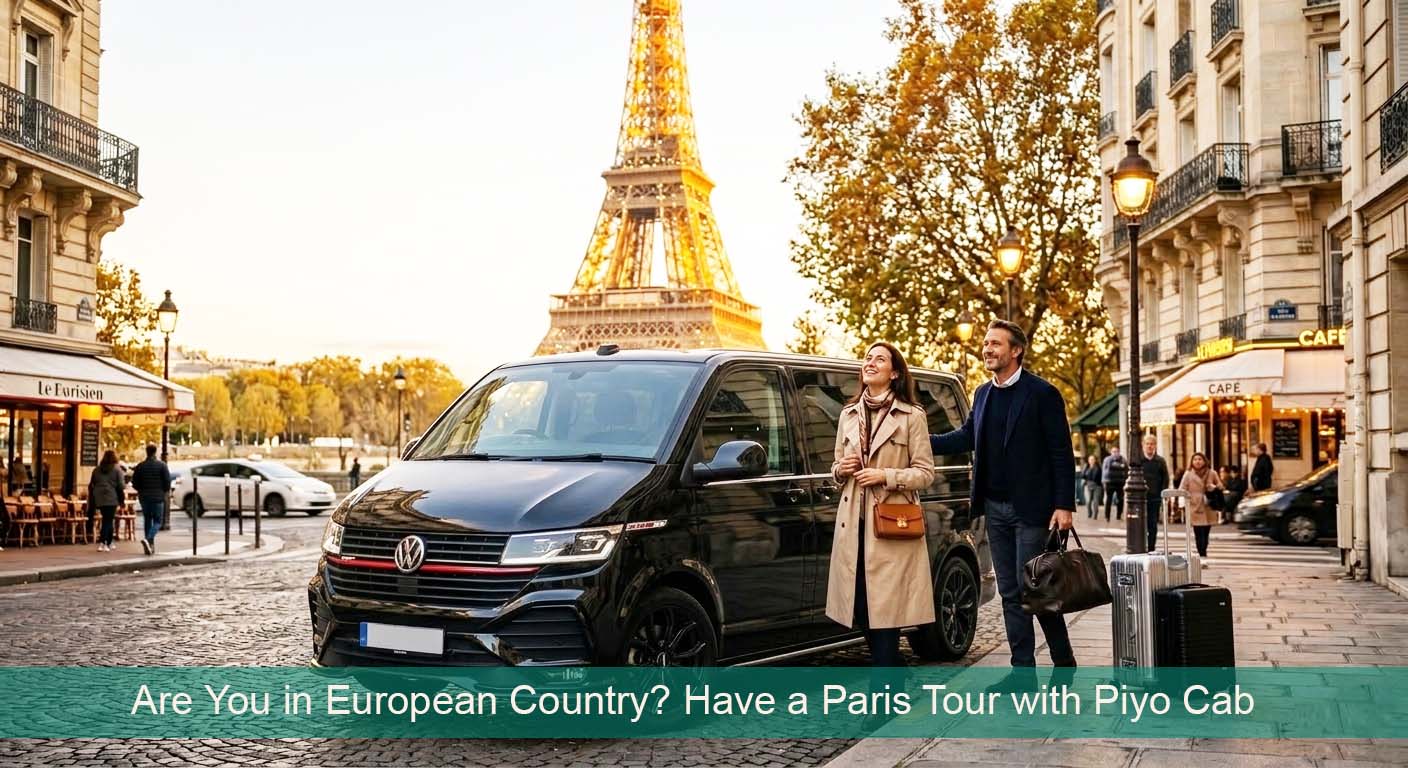 Are You in Europe? Explore Paris Like a Local with Piyo Cab